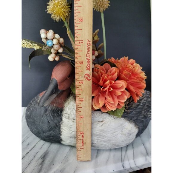 Vtg Duck Planter Ceramic FTD Vase Planter 1990's 10" x 6" x 4" - Picture 7 of 7